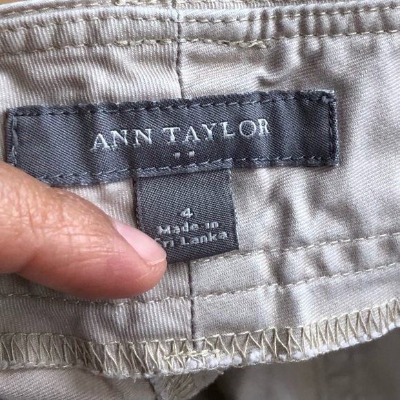 Ann Taylor Crop Capri Pants Womens Size 4. - Picture 4 of 10